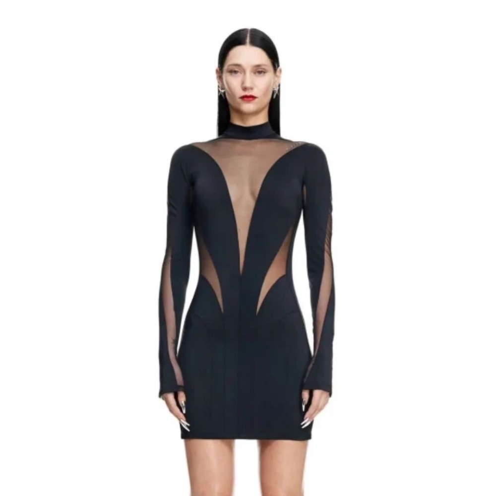 NWT H&M x Mugler dress